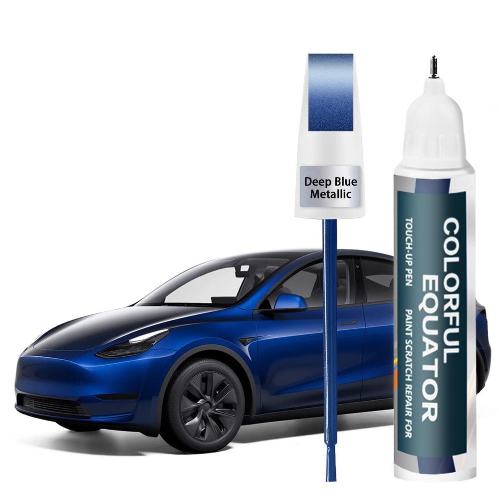 Touch up Paint for Tesla Model Y/3/X/S, Car Paint Pen Scratch Repair Two-In-O...