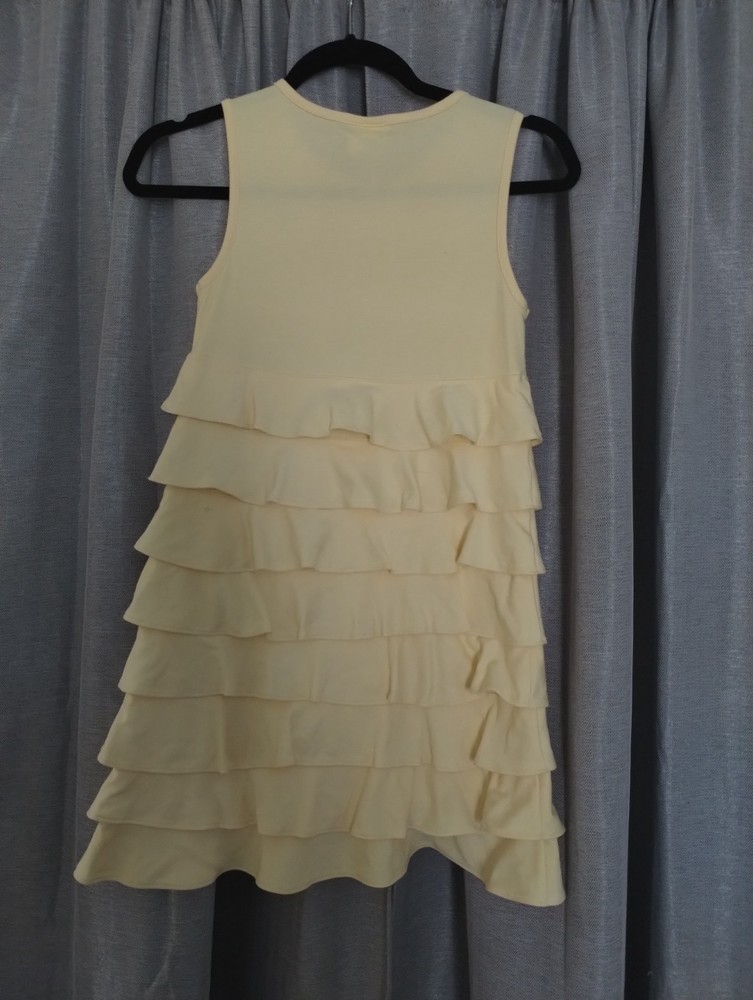 Summer Sun dress, Crazy 8 girls yellow dress, size 10/12 ,  sleeveless,pre-owned