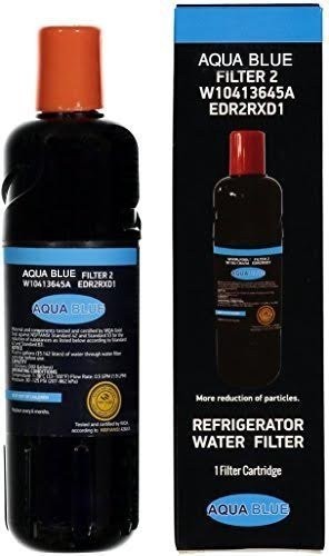 2 Pack Refrigerator Water Filter for Whirlpool WRF736SDAM11 WRF736SDAM12