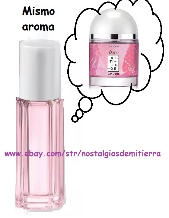 Avon Latin Attitude Amour 10ml pocket oil perfume roll-on