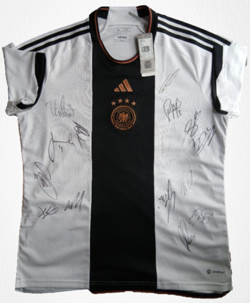DFB National Team Jersey | 13 Signatures: Basler, Kleindienst, Tah Auto