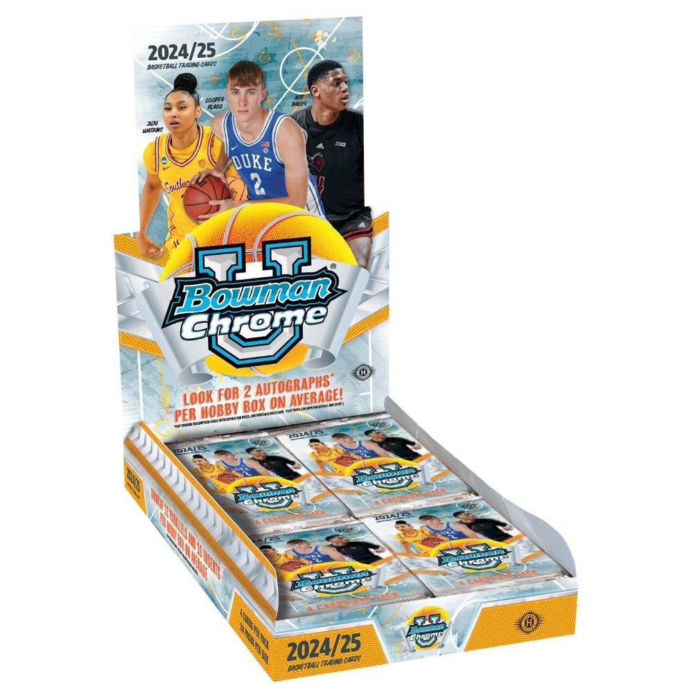 2025 Bowman University Chrome Basketball Base Pick Your Card # 1-100