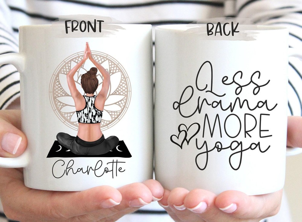 Yoga Teacher Mug Custom Yoga Teacher Gift Custom Yoga Mug Yoga Teacher