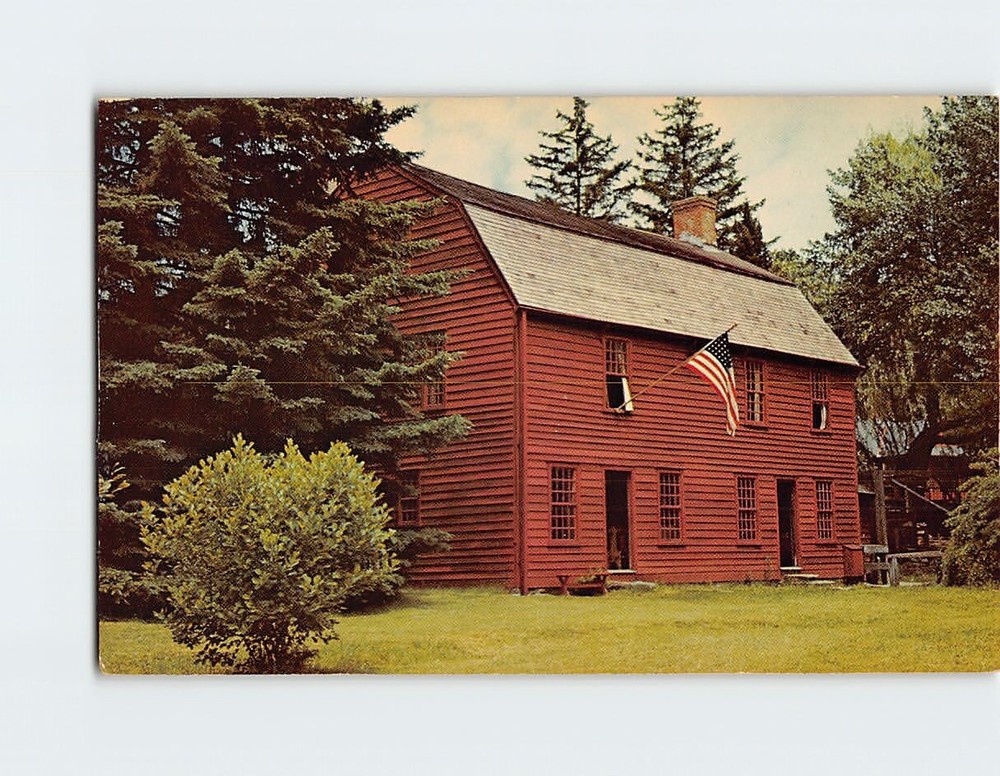 Postcard Gilbert Stuart Birthplace Saunderstown North Kingstown Rhode Island USA