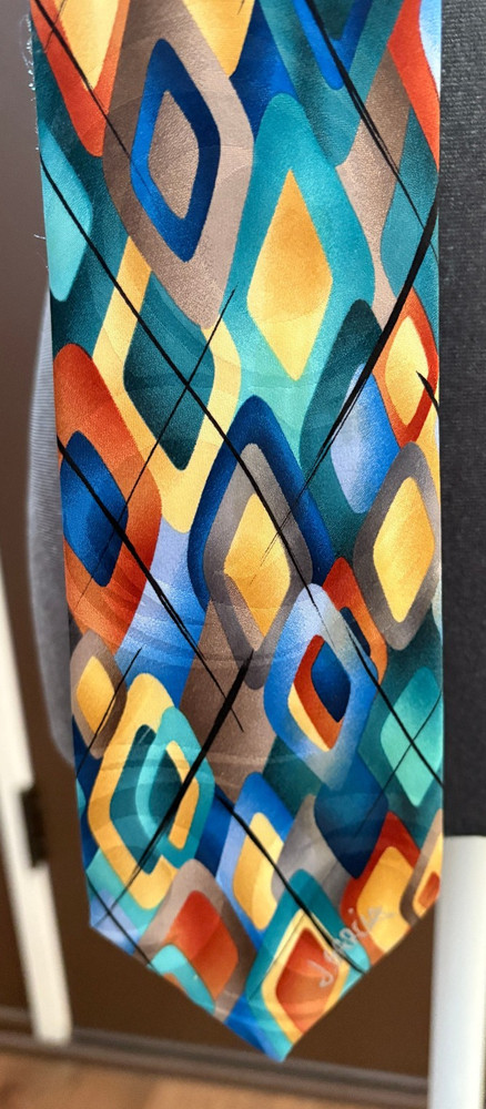 J. Garcia Carousel Collector's Edition Men's Necktie Tie 100% Silk - 64