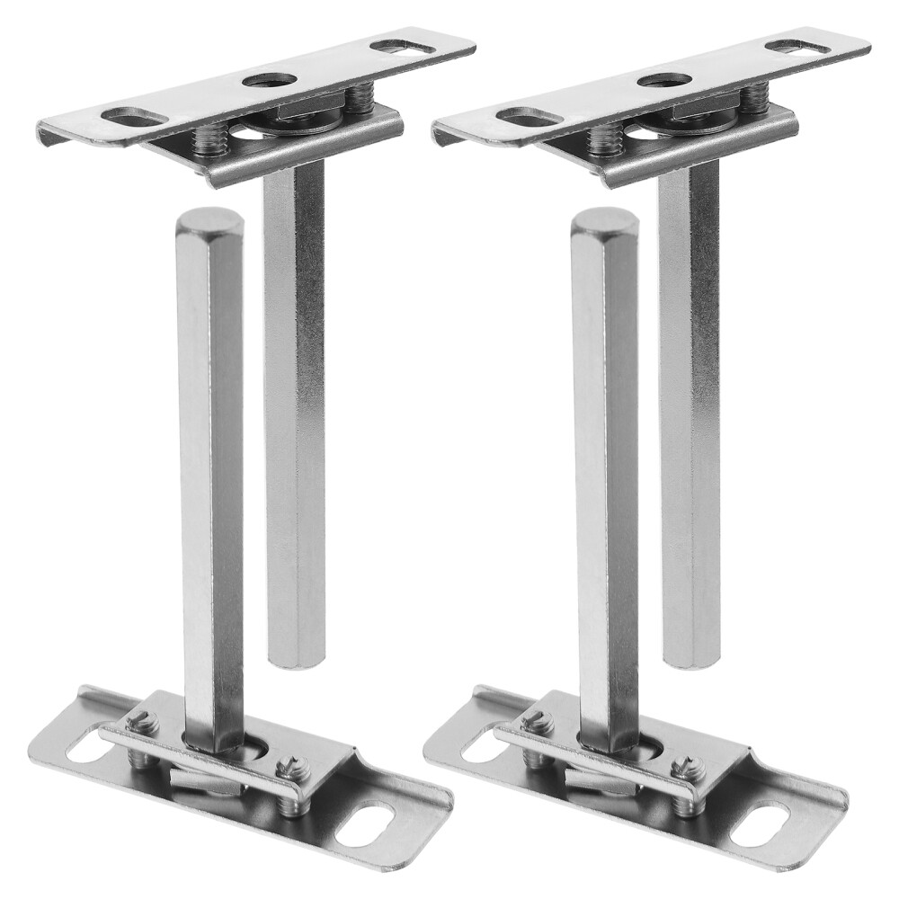 4 Heavy Duty Outdoor Shelf Brackets with Exquisite Workmanship & Partition  