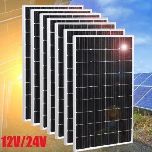 1400W High-Efficiency 200W Solar Panel for RV Caravan Off-Grid Power US