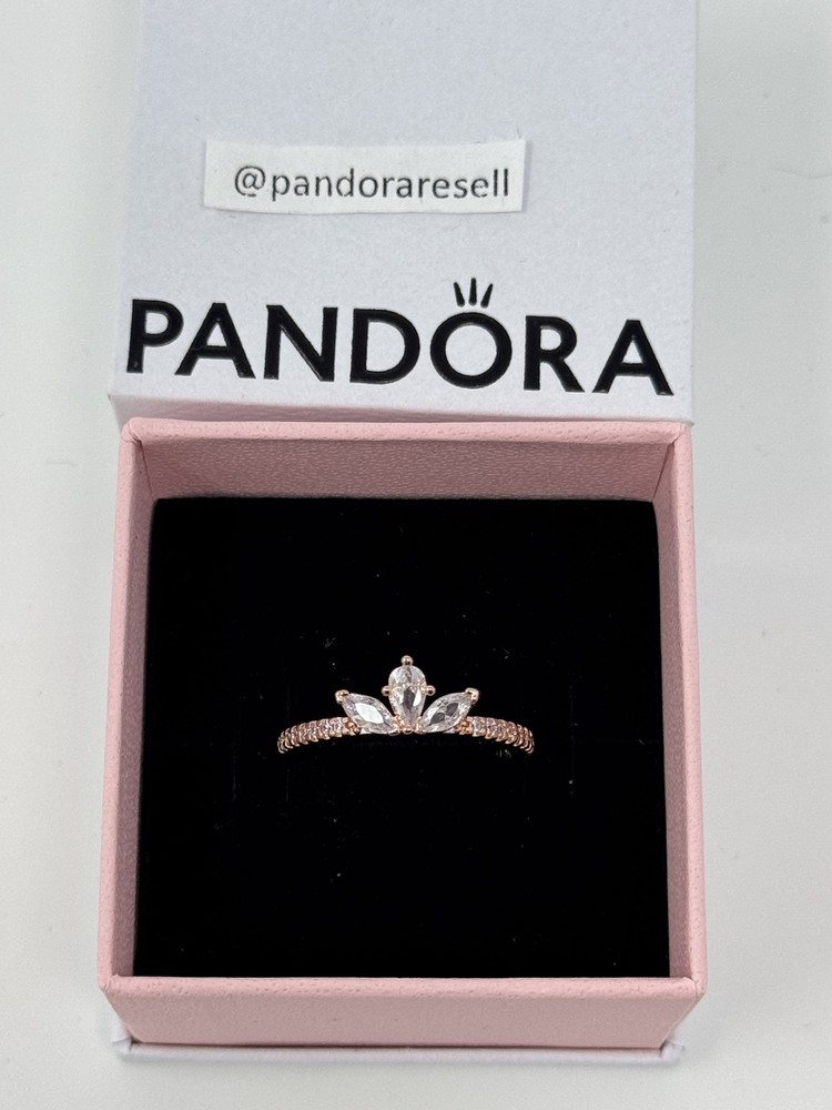*Brand New* Sparkling Herbarium Cluster Ring Rose Gold