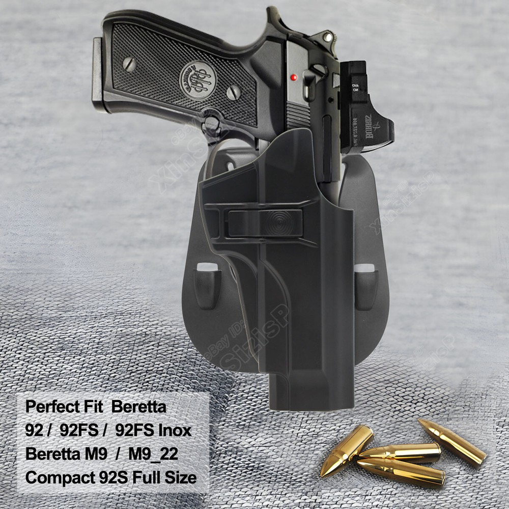 M9 22 Holster Fits Beretta 92 92FS Inox Compact 92S M9 M922 9mm Holster OWB