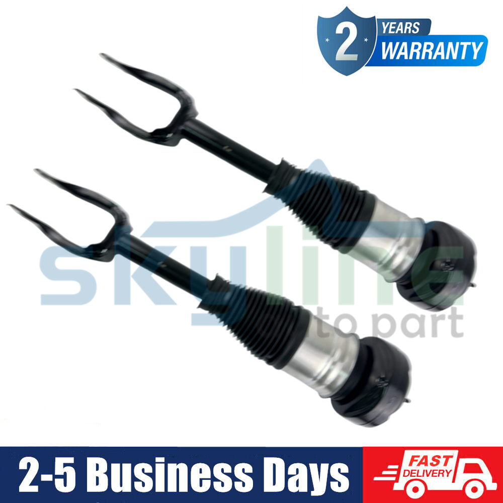Front LH+RH Air Suspension Struts w/O ADS For Mercedes X167 GLS450 580 2020-24