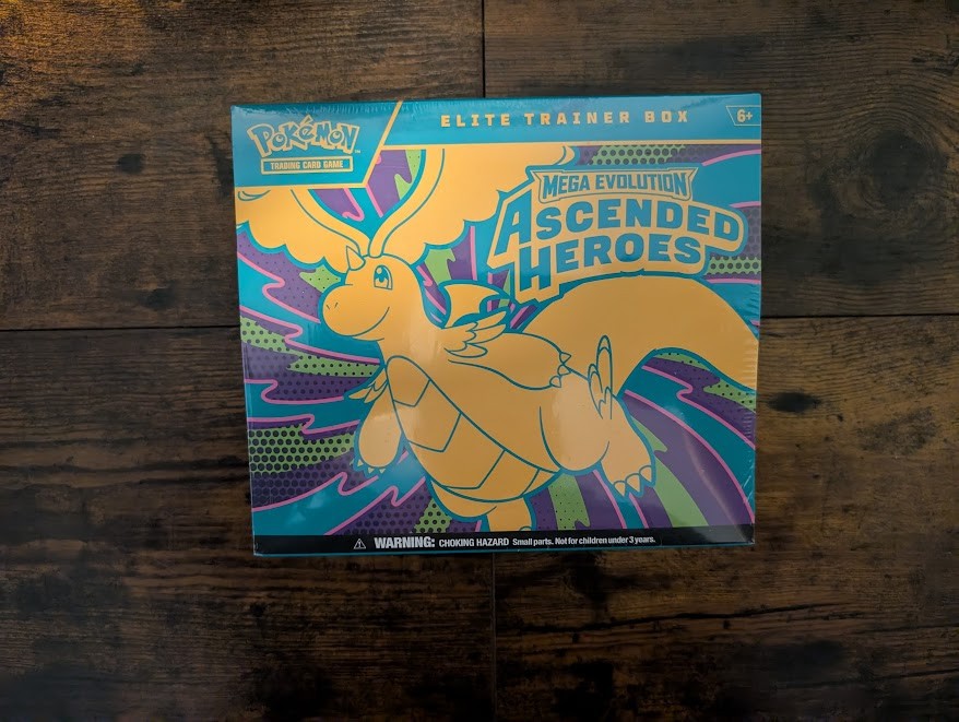 MEGA EVOLUTION ASCENDED HEROES ETB Elite Trainer Box New Sealed Pokemon TCG