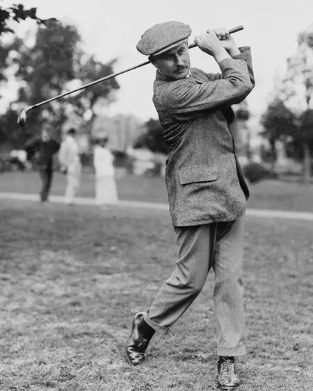 1914 Jersey Pro Golfer Harry Vardon Golf Swing  8x10 PHOTO PRINT