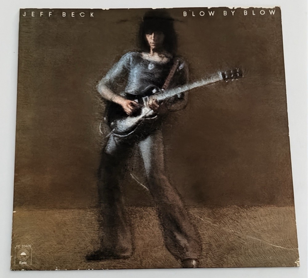 Jeff Beck Blow By Blow LP 1975 Epic PE 33409 VG++ VG+ Jazz Fusion