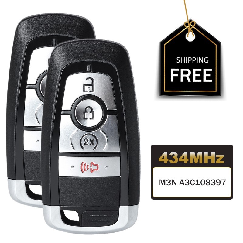 2X Smart Remote Key for 2023 24 Ford F250 F350 F450 F550 M3N-A3C108397 164-R8333