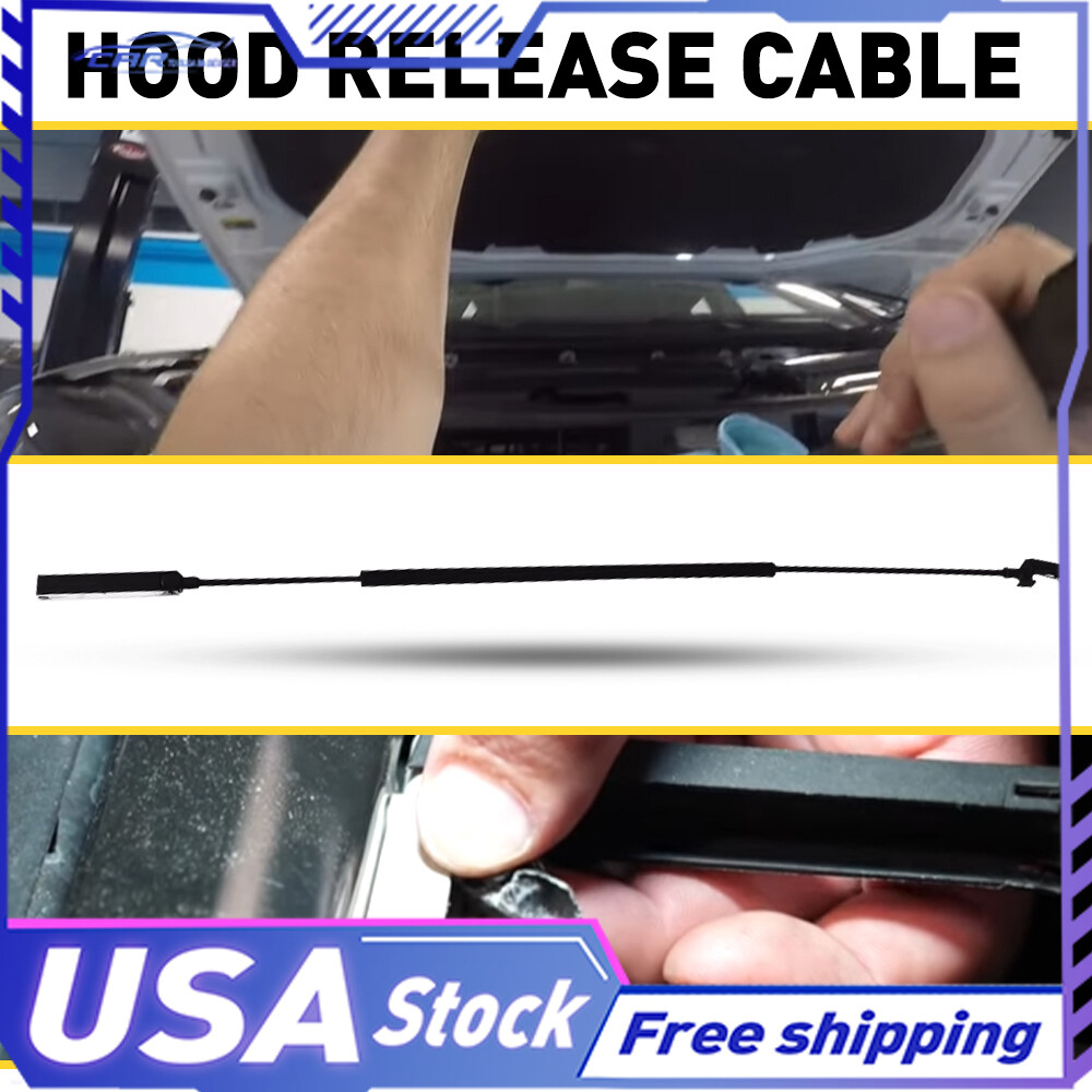 For 2015-2018 Volkswagen VW Golf&GTI&Golf Sportwagen 1x Hood Release Latch Cable