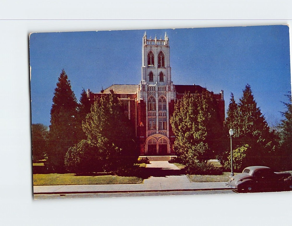 Postcard Conservatory of Music College of the Pacific Stockton California USA