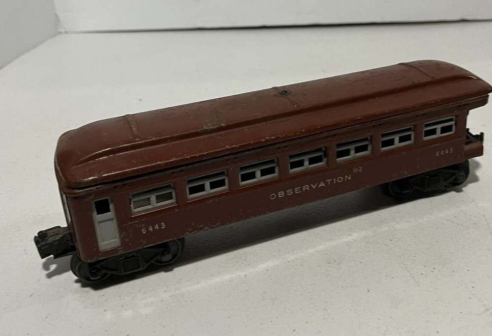 Lionel 6443 Observation Passenger Car Post War O Gauge