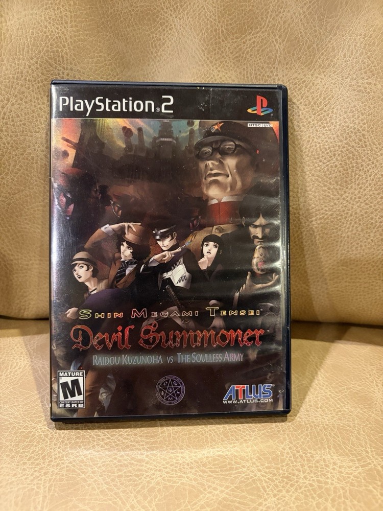 Shin Megami Tensei Devil Summoner: Raidou Kuzunoha vs the Soulless Army PS2 CIB