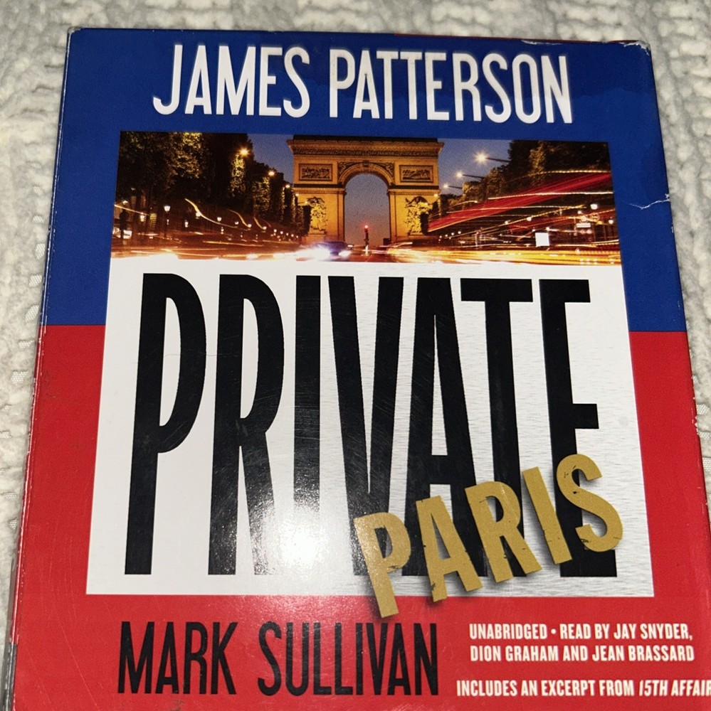 Private Paris Audiobook Novel James Patterson Read By Mark Sullivan Unabridged