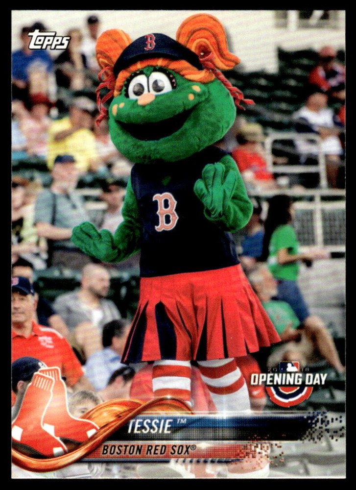 2018 Topps Opening Day Tessie Mascots #M-3 Boston Red Sox