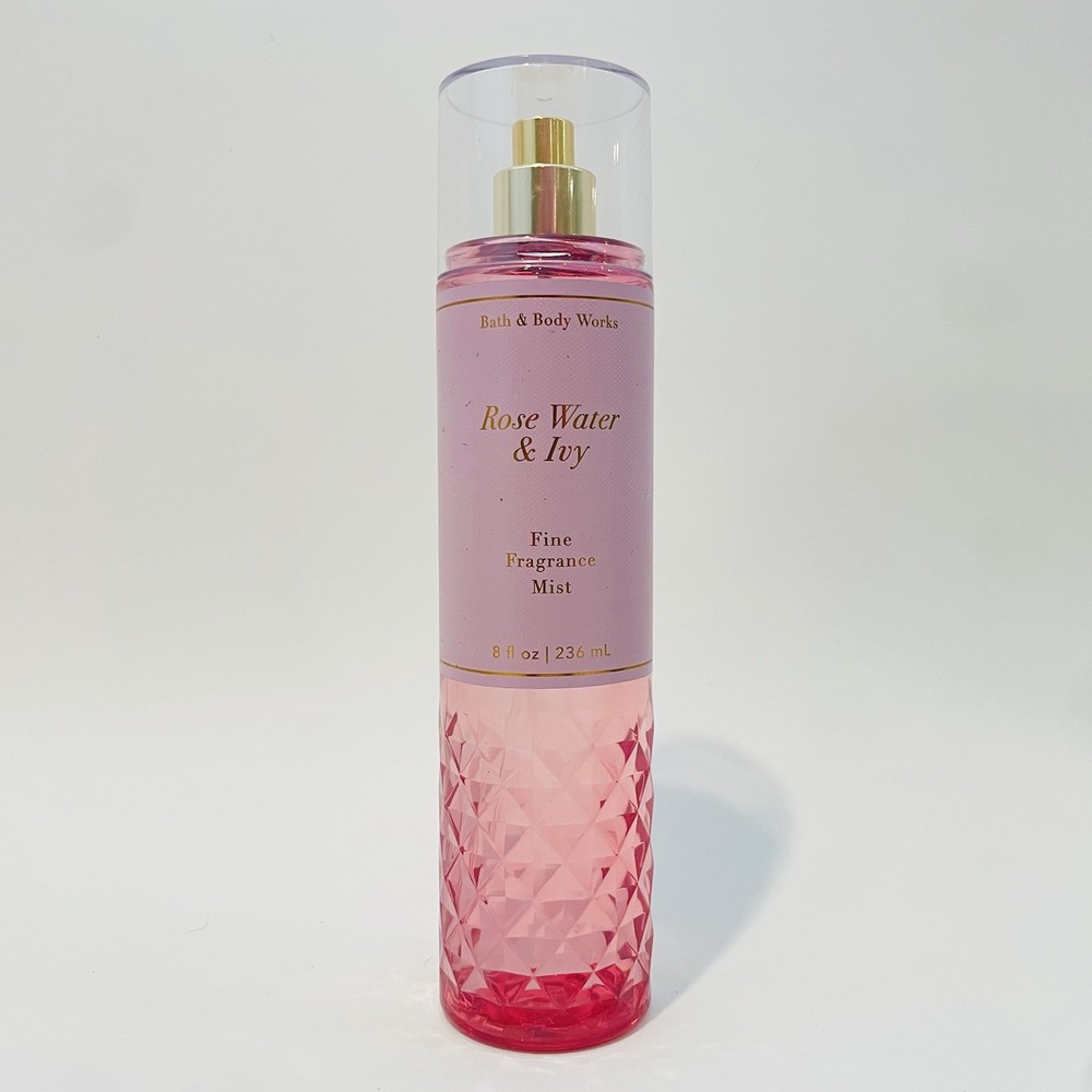 Bath & Body Works ROSE WATER & IVY Fine Fragrance Mist, 8 Fl Oz, Discontinued