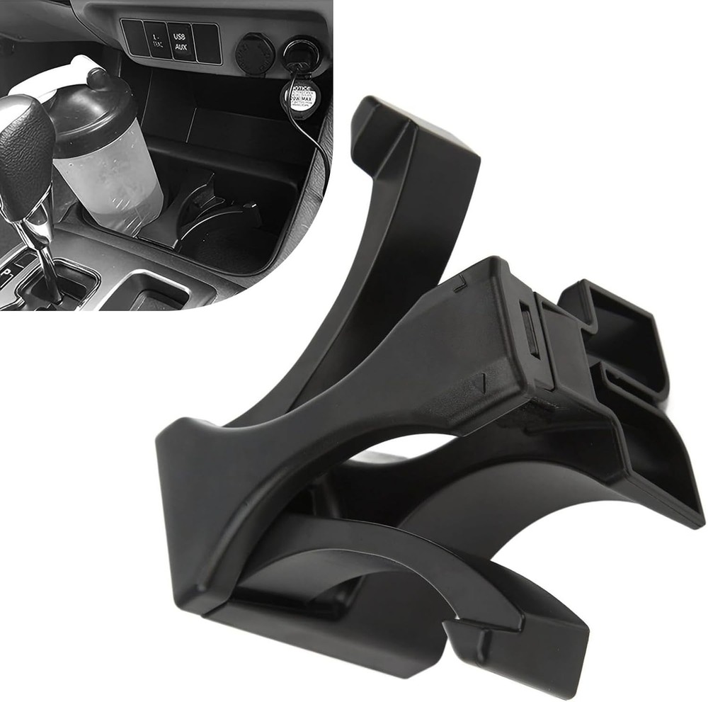 Fits 05-10 Toyota Tacoma Center Console Cup Holder Divider Insert Accessories