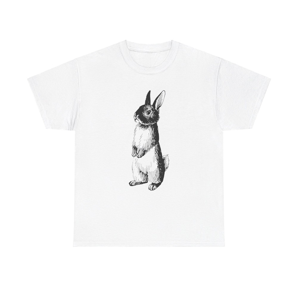 Rustic Vintage Squirrel Graphic T-Shirt - fun rabbit sketch drawing stylish zoo