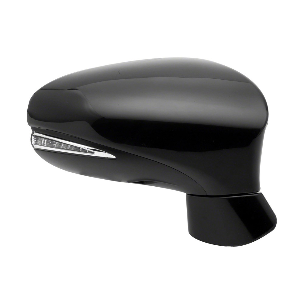Black Opal, Code 214 Power Right Side Door Mirror w/o Sport Package 128-55609B