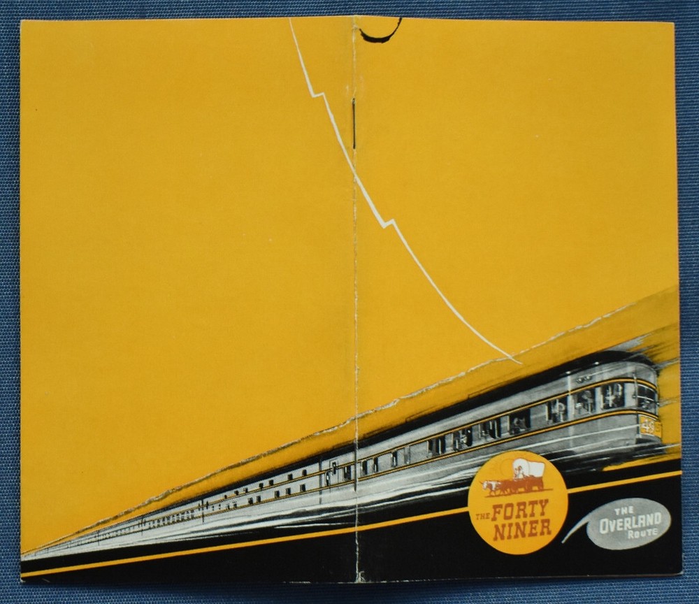 C&NW-Union Pacific-Southern Pacific 1938 Forty Niner -24 pages -UP-SP -EXC