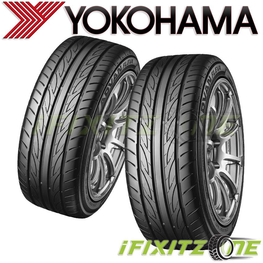 2 Yokohama Advan Fleva V701 195/40R17 81W Performance Competition Race 300AAA