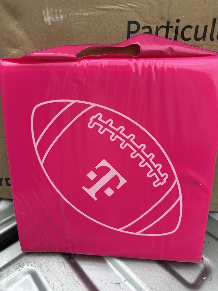 T-Mobile Tuesdays Football Themed Stadium Seat 13x13 inch Cushion NEW