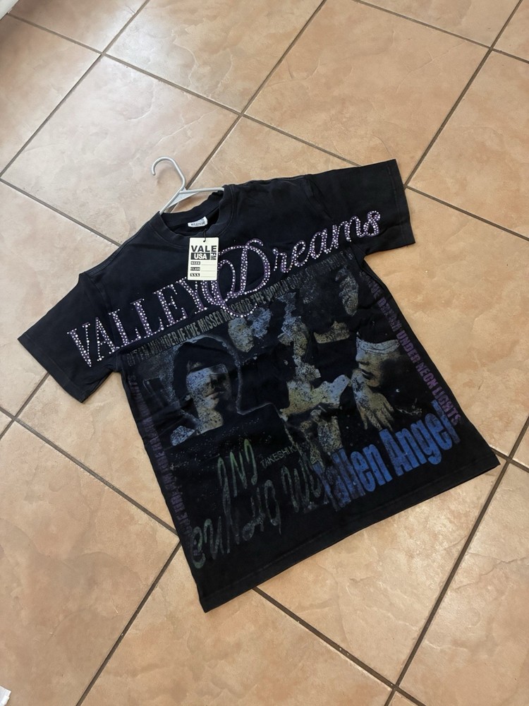 Vale Forever Dreams Against The World Tee Black Medium Authentic Valley NYC