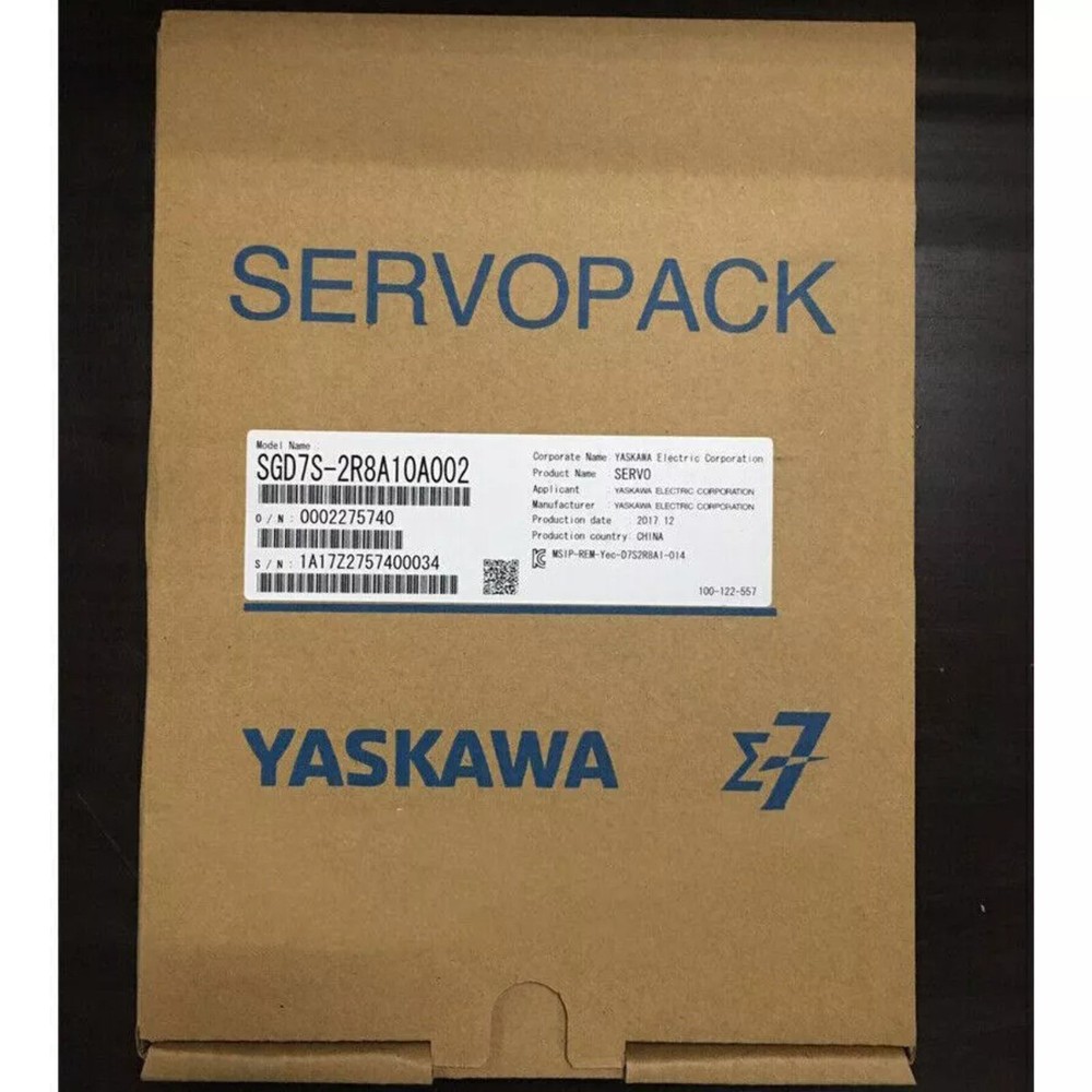 YASKAWA SGD7S-2R8A10A002 Servo Driver In Box Expedited Shipping New 1PC