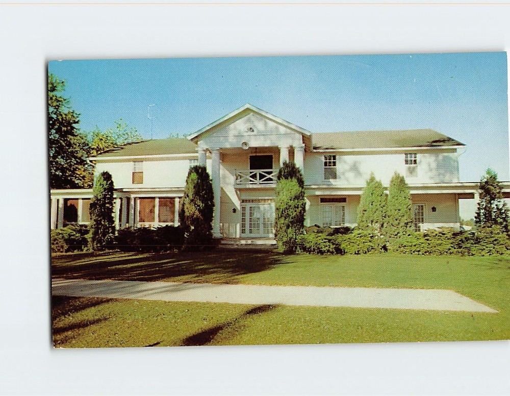 Postcard Elwood Country Club Elwood Indiana USA