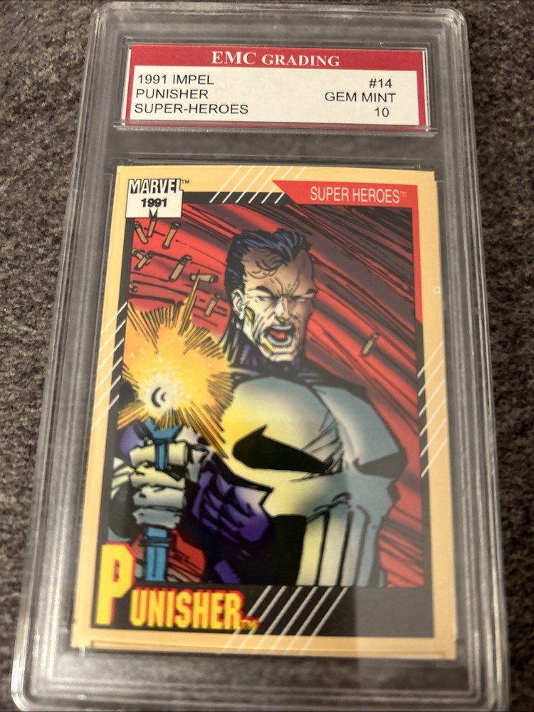 1991 Marvel Universe Punisher #14 EMC 10 Gem Mint