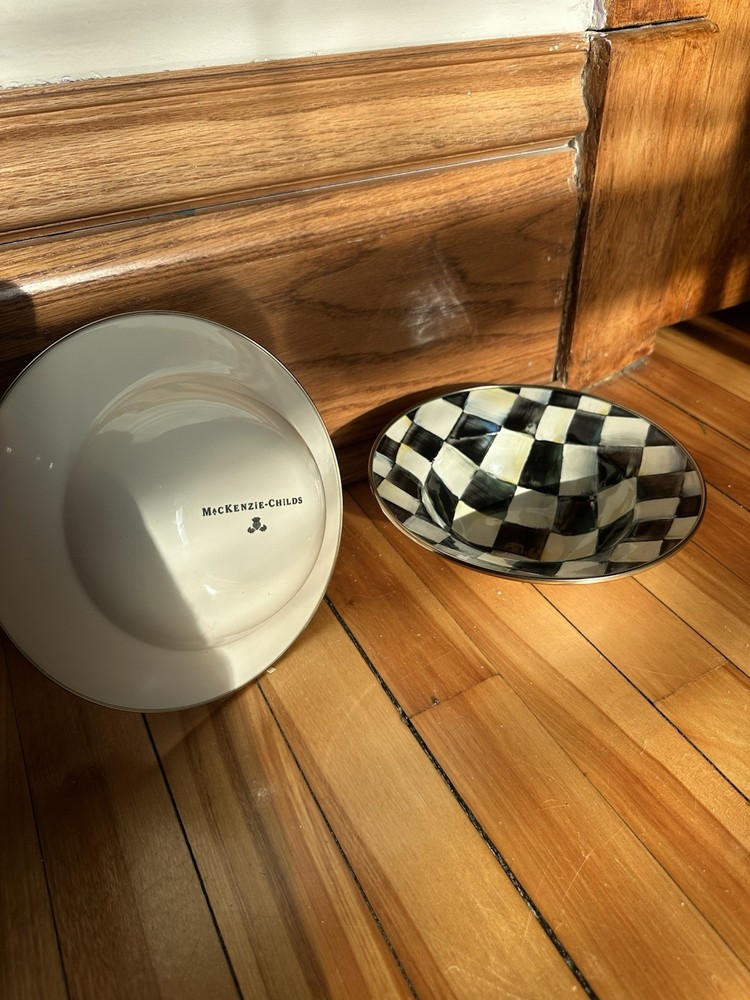 MacKenzie-Childs Courtly Check Breakfast Bowl 1x