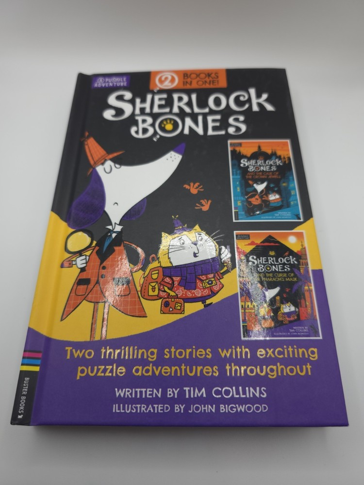 Sherlock Bones and the Case of the Crown Jewels: Tim Collins 2 Puzzle Adventures