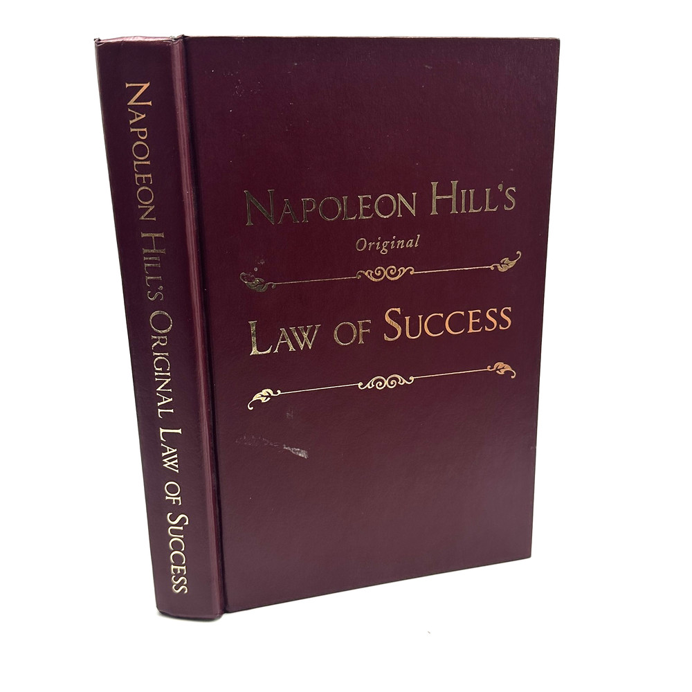 Napoleon Hill's Original Law of Success Hardcover Self-Help Business Book