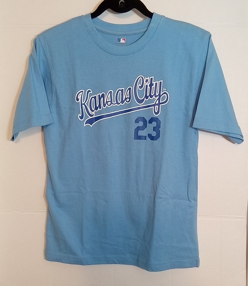 Vintage Kansas City Royals #23 Zack Greinke Youth Shirt Medium