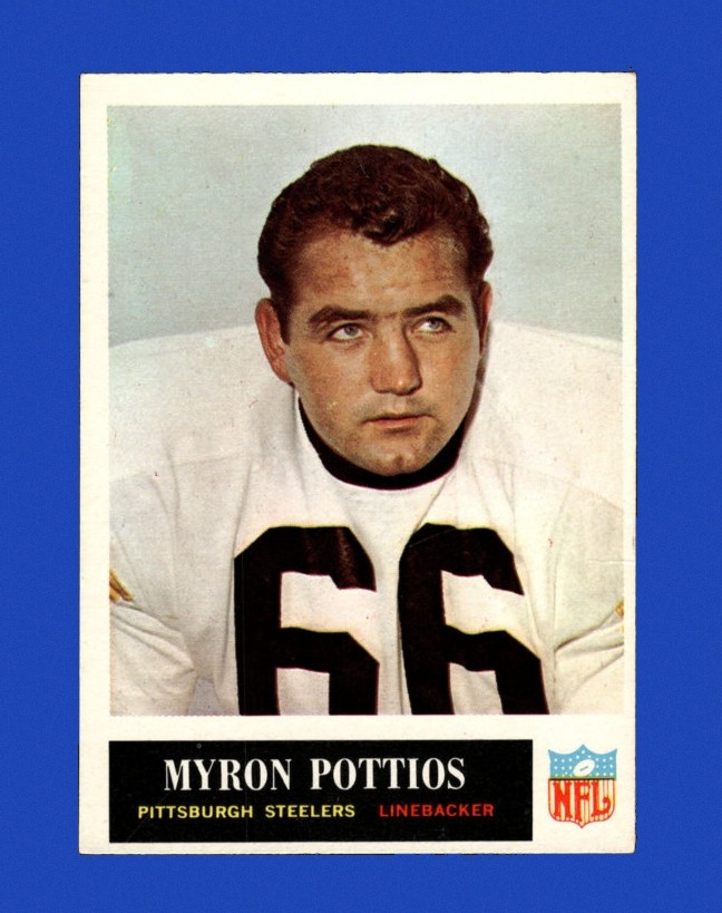 1965 Philadelphia Set-Break #152 Myron Pottios EX-EXMINT *GMCARDS*Consign with Greg Morris Cards