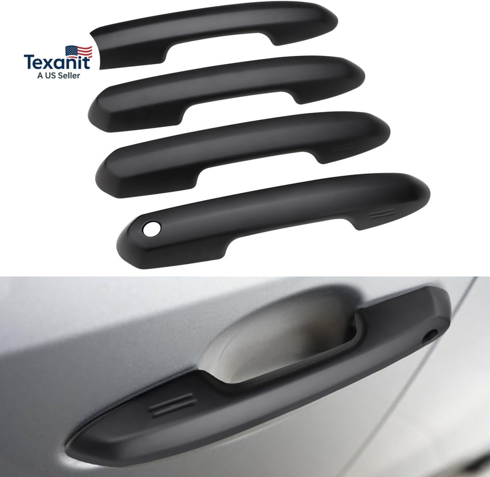 Upgraded Snap-On Door Handle Cover Compatible for 2019-2024 2025 Toyota Rav4 Acc
