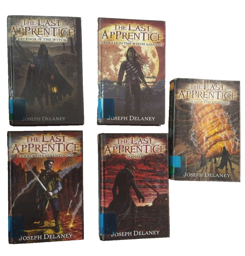 The Last Apprentice lot of 5 Joseph Delaney 4 hardcover and 1 paperback