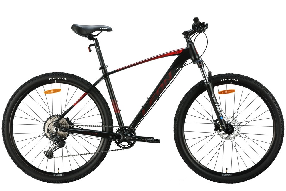 Mountain Bike Hardtail 29 Inch Aluminum Frame Disc Brakes Black