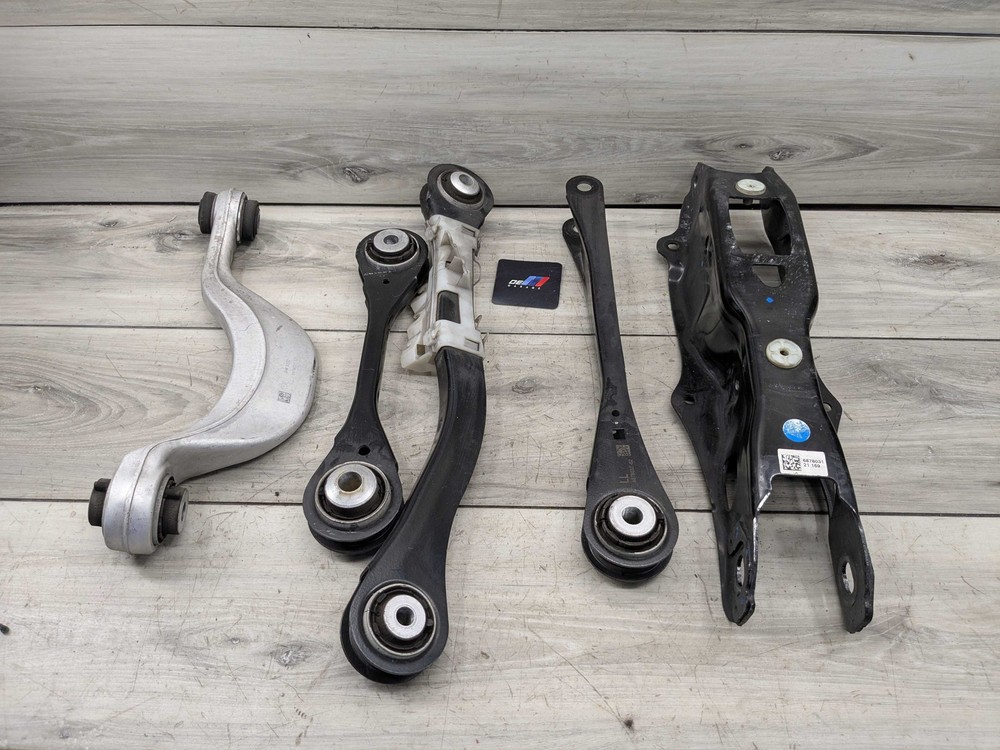OEM BMW G05 G06 G07 X5 X7 Rear Left Driver Upper Lower Control Arm Wishbone SET