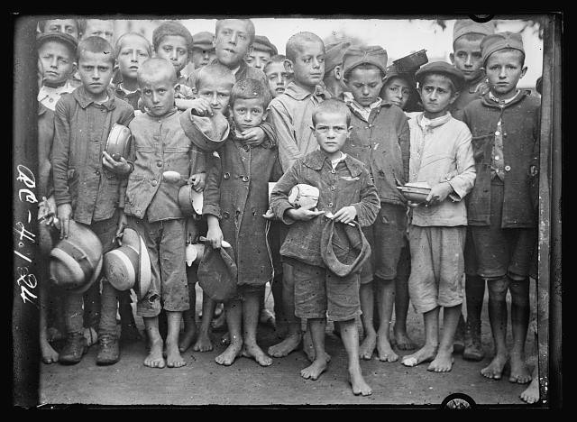 Vilna Lithuania 1920 Lithuanian Orphan Boys American Red Cross Relief