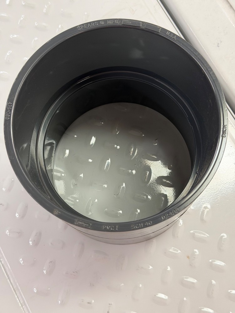 SPEARS  SCH 40 6'' PVC Coupling Pipe Fitting USA 429-060