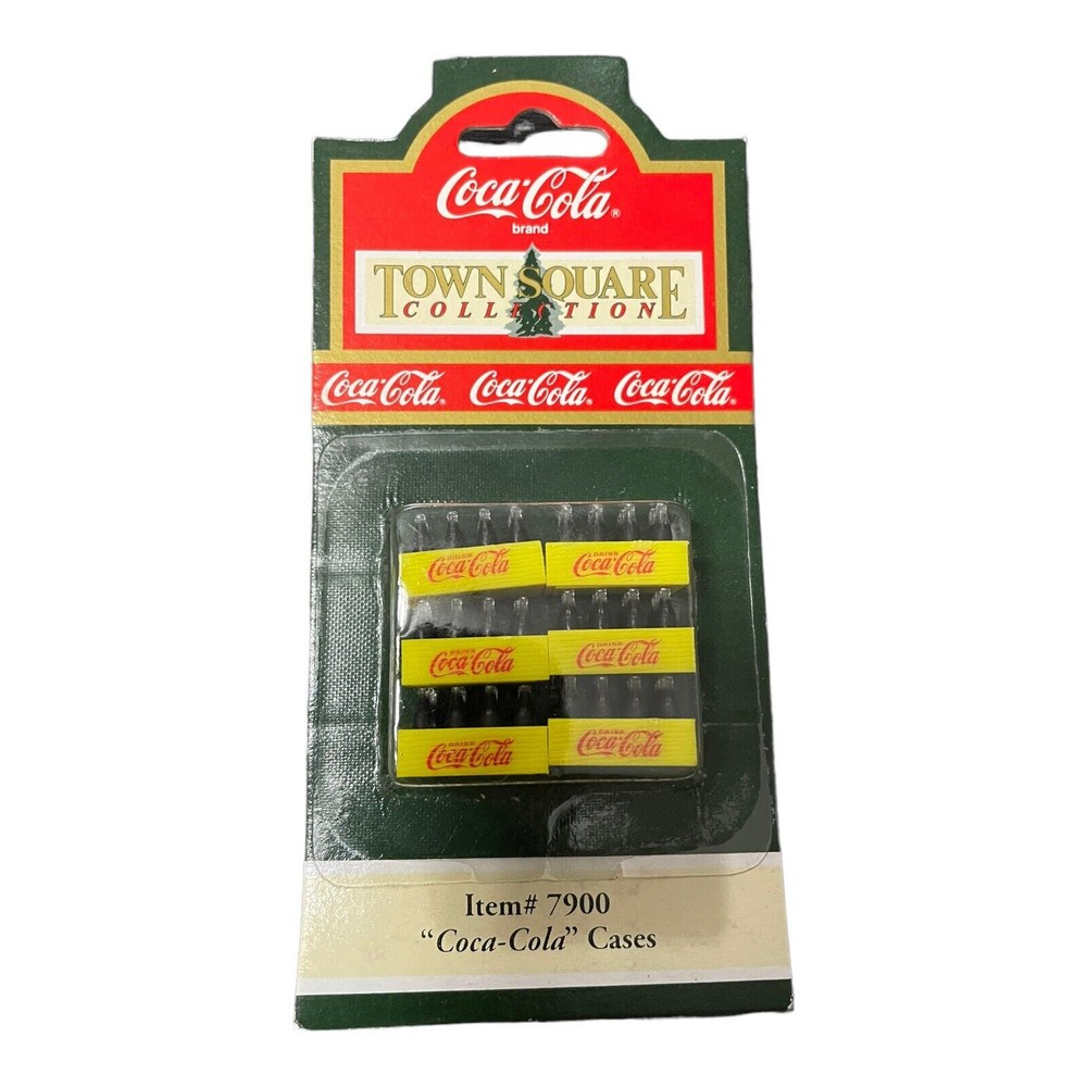 1992 Coca-Cola Town Square Ornament with 7900 Cases Design