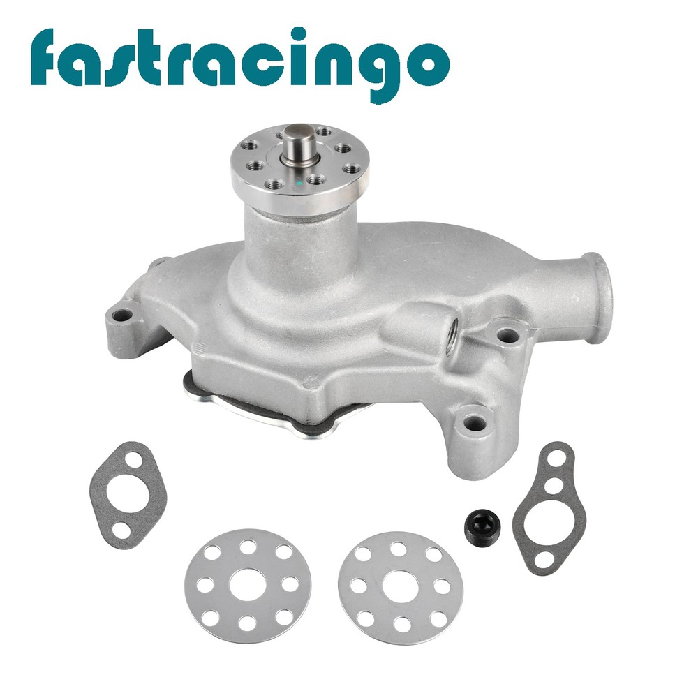 For SBC Small Block Chevy 283 305 327 350 400 Satin High Volume Short Water Pump