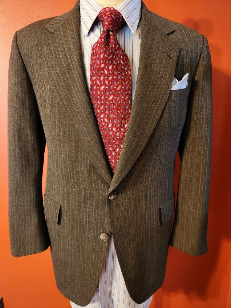 Hart Schaffner Marx Gray Sport Coat 42R *100%Wool *Great Condition!