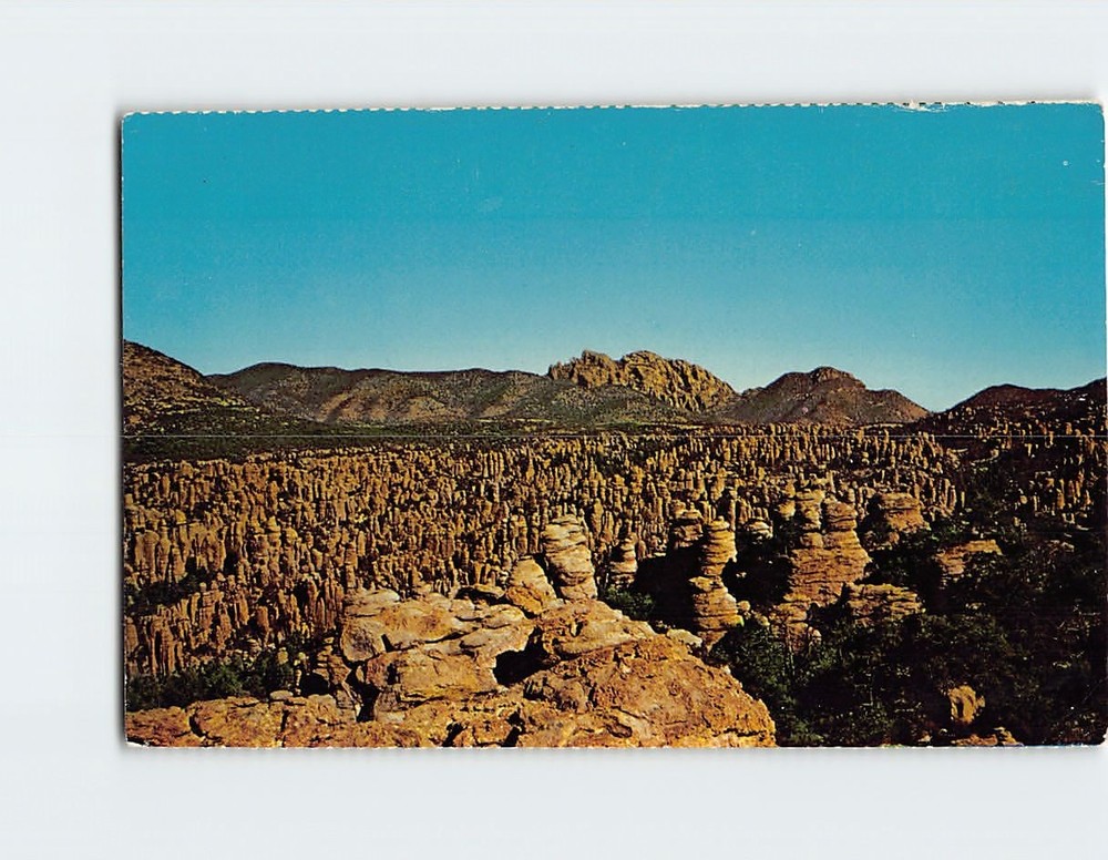 Postcard Rock Forest Chiricahua National Monument Willcox Arizona USA